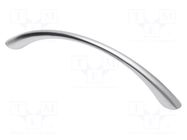 Holder; ZnAL; aluminium; H: 25mm; L: 111mm; W: 9.5mm; handle GTV Poland