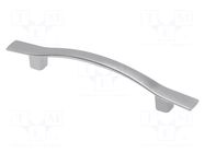 Holder; ZnAL; aluminium; H: 22.5mm; L: 140mm; W: 12mm; handle GTV Poland