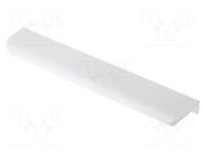 Holder; aluminium; white; H: 17mm; L: 190mm; W: 40mm; HEXA GTV Poland