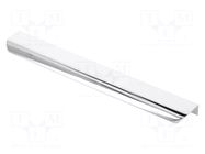 Holder; aluminium; chromium plated; H: 17mm; L: 290mm; W: 40mm; HEXA GTV Poland