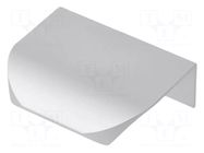 Holder; aluminium; natural; H: 17mm; L: 50mm; W: 40mm; HEXA GTV Poland