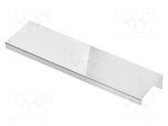 Holder; aluminium; natural; H: 17.4mm; L: 150mm; W: 40mm; HEXI GTV Poland