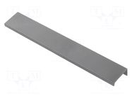 Holder; aluminium; anthracite; H: 17.4mm; L: 225mm; W: 40mm; HEXI GTV Poland