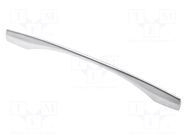 Holder; ZnAL; aluminium; H: 26mm; L: 190mm; W: 7.5mm; ANCONA; handle GTV Poland