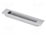 Holder; ZnAL; aluminium; H: 12mm; L: 155mm; W: 37.5mm; recessed GTV Poland