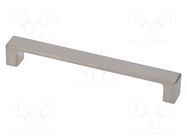 Holder; ZnAL; aluminium; H: 23.5mm; L: 204mm; W: 20mm; MODENA; handle GTV Poland