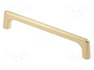 Holder; ZnAL; brushed gold; H: 30mm; L: 171mm; W: 11mm; OCTAVIO GTV Poland