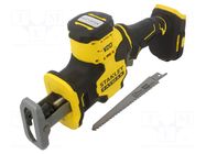 Reciprocating saw; battery; 18VDC; FATMAX V20; Kind: brushless STANLEY