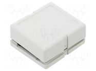 Enclosure: for devices with displays; X: 45.2mm; Y: 49.5mm; ABS MASZCZYK