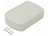 Enclosure: multipurpose; X: 76mm; Y: 116mm; Z: 30mm; ABS; grey; IP54 MASZCZYK