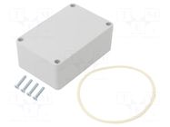 Enclosure: multipurpose; X: 60mm; Y: 90mm; Z: 35mm; ABS; light grey MASZCZYK