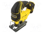 Jigsaw; battery; 18VDC; FATMAX V20; Kind: brushless STANLEY