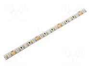 LED tape; white warm; 3528; LED/m: 120; 8.5mm; white PCB; IP65; 120° KGP ELECTRONICS