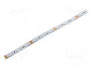 LED tape; white warm; 2216; LED/m: 120; 8mm; white PCB; IP20; 120° KGP ELECTRONICS