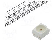 LED; red; SMD; PLCC2; 750÷850(typ)-1050mcd; 1.7/2/2.3VDC; 120° BIVAR