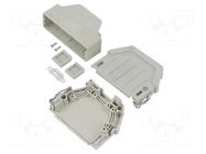 Enclosure for connectors: D-Sub; D-Sub 25pin,D-Sub HD 44pin HARTING