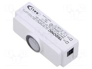 Sensor: movement; 11.5÷20.5VDC; IP20; -20÷50°C; 84°; Colour: black TRIDONIC