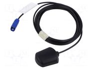 Antenna; automotive,inner; GPS; Fakra,SMB (f); 3.5m; 3÷5VDC MTA