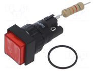 Switch: push-button; Pos: 2; SPDT; 2A/220VAC; 0.1A/220VDC; ON-(ON) ONPOW