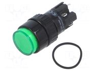 Switch: push-button; Pos: 2; SPDT; 2A/220VAC; 0.1A/220VDC; ON-(ON) ONPOW