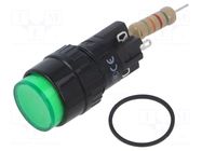 Switch: push-button; Pos: 2; SPDT; 2A/220VAC; 0.1A/220VDC; ON-(ON) ONPOW