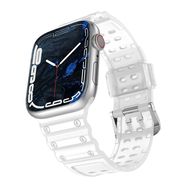 Strap Triple Protection Apple Watch Ultra Band, SE, 9, 8, 7, 6, 5, 4, 3, 2, 1 (49, 45, 44, 42 mm) Band Bracelet Transparent, Hurtel