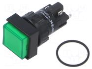 Switch: push-button; Pos: 2; SPDT; 2A/220VAC; 0.1A/220VDC; ON-ON ONPOW