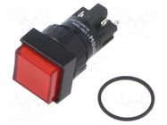 Switch: push-button; Pos: 2; SPDT; 2A/220VAC; 0.1A/220VDC; ON-(ON) ONPOW