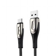 Joyroom Sharp Series fast charging cable USB-A - USB-C 3A 1.2m black (S-M411), Joyroom