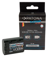 PATONA Platinum Battery with USB-C Input f. Sony NP-FZ100 A7 III A7M3 Alpha 7 III A7 R III A7RM3 Alpha 7 R III A9 Alpha 9, PATONA