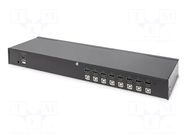Device: KVM switch; black; HDCP 2.2,HDMI 1.4,USB 2.0; 4K DIGITUS