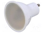 LED lamp; neutral white; GU10; 220/240VAC; 1000lm; P: 10W; 100° V-TAC