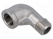 Splice terminal: 90° elbow; male-female; max.10.5bar; G316 GEBO
