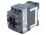 Contactor: 3-pole; NO x3; Auxiliary contacts: NC; 24VDC; 9A; W: 45mm SCHNEIDER ELECTRIC