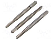 Kit: taps; Holder: square,hand; L: 40mm; Kit: taps; 2.7mm; Thread: M3 RECA