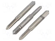 Kit: taps; Holder: square,hand; L: 50mm; Kit: taps; 4.9mm; Thread: M5 RECA
