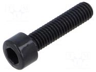 Screw; M6x25; Head: cheese head; steel; ISO 4762 BOSSARD