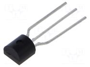 Thyristor; 600V; Ifmax: 0.8A; 0.5A; Igt: 50mA; TO92; THT; Ammo Pack WeEn Semiconductors