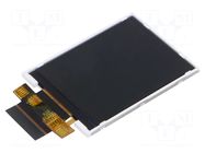 Display: TFT; 2.8"; 240x320; Illumin: LED; Dim: 50x69.2x2.65mm; RGB NEWHAVEN DISPLAY INTERNATIONAL