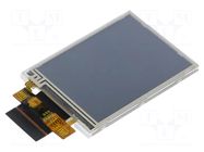 Display: TFT; 2.8"; 240x320; Illumin: LED; Dim: 50x69.2x3.75mm; RGB NEWHAVEN DISPLAY INTERNATIONAL