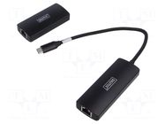 HDMI extender; HDCP 2.3; 4K,DTS-HD,HDCP,HDR,LPCM; aluminium DIGITUS