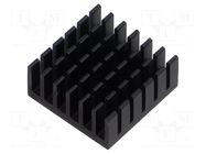 Heatsink: extruded; grilled; BGA; black; L: 20mm; W: 20mm; H: 9mm Same Sky