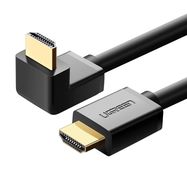 Ugreen angled HDMI cable (90°) 4K 2m black (HD103), Ugreen