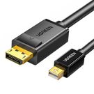 Ugreen Mini DisplayPort - DisplayPort cable 1.5m black (MD105), Ugreen