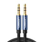 Ugreen audio cable AUX straight minijack 3.5 mm 2m blue (AV112), Ugreen