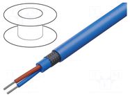 N-type compensating lead; Insulation: silicone; Cores: 2; 0.22mm2 HELUKABEL