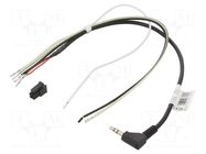 Universal cable for radio; 4pin,Jack 3,5mm,with leads ACV