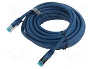 Patch cord; S/FTP; Cat: 5e; RJ45 plug,both sides; wire; OFC; 7m; PVC VENTION