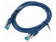 Patch cord; S/FTP; Cat: 5e; RJ45 plug,both sides; wire; OFC; 1.5m VENTION