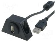 Extender; USB A socket; 2m PER.PIC.